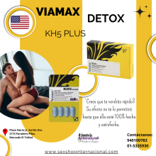 VIAMAX DETOX RETARDA Y POTENCIA 100 